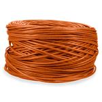 Picture of 1000ft Non-Terminated Orange Cat6 UTP Plenum Rated Copper Patch Cable