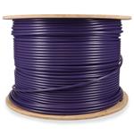 Picture of 1000ft Non-Terminated Purple Cat6 UTP Plenum Rated Copper Patch Cable