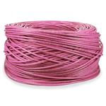 Picture of 1000ft Non-Terminated Cat6 Pink UTP Copper Plenum Patch Cable