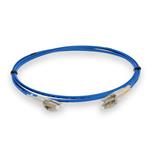 Picture of 10m LC (Male) to LC (Male) Blue OM2 Duplex Fiber OFNR (Riser-Rated) Patch Cable