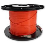 Picture of 125m LC (Male) to LC (Male) OM1 Straight Orange Duplex Fiber OFNR (Riser-Rated) Patch Cable