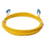 Picture of 1m LC (Male) to LC (Male) Straight Yellow OS2 Duplex Fiber LSZH Patch Cable