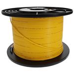 Picture of 200m LC (Male) to LC (Male) OS2 Straight Yellow Duplex Fiber OFNR (Riser-Rated) Patch Cable