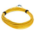 Picture of 22m LC (Male) to LC (Male) OS2 Straight Yellow Duplex Fiber OFNR (Riser-Rated) Patch Cable