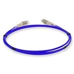 Picture of 3m LC (Male) to LC (Male) OM2 Straight Blue Duplex Fiber Plenum Patch Cable