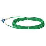 Picture of 3m LC (Male) to LC (Male) Green OS2 Duplex Fiber OFNR (Riser-Rated) Patch Cable