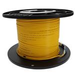 Picture of 66m LC (Male) to LC (Male) OS2 Straight Yellow Duplex Fiber OFNR (Riser-Rated) Patch Cable