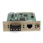 Picture of 10/100Base-TX(RJ-45) to 100Base-FX(SC) MMF 1310nm 2km Media Converter Card for our rack or Standalone Systems