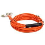 Picture of 10m MPO (Female) to 8xLC (Male) 8-Strand Orange OM1 Fiber Fanout Cable