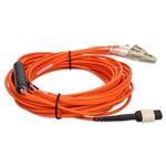 Picture of 3m MPO (Female) to 8xLC (Male) 8-Strand Orange OM1 Fiber Fanout Cable