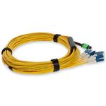 Picture of 40m MPO (Female) to 8xLC (Male) 8-Strand Orange OS2 Fiber Fanout Cable