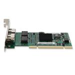 Picture of 10/100/1000Mbs Dual RJ-45 Port 100m PCI Network Interface Card