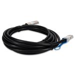Picture of Arista Networks® (Blue Tab) to Juniper Networks® (Black Tab) Compatible 100GBase-CU QSFP28 Direct Attach Cable (Passive Twinax, 4m)