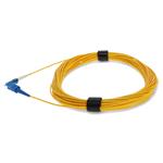 Picture of 14.02m LC (Male) to SC (Male) Straight Yellow OS2 Simplex Fiber OFNR (Riser-Rated) Patch Cable