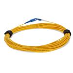 Picture of 14.02m LC (Male) to SC (Male) Straight Yellow OS2 Simplex Fiber OFNR (Riser-Rated) Patch Cable