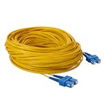 Picture of 19m SC (Male) to SC (Male) OS2 Straight Yellow Duplex Fiber OFNR (Riser-Rated) Patch Cable
