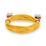 Picture of 2m SC (Male) to SC (Male) Yellow OM1 Duplex Fiber OFNR (Riser-Rated) Patch Cable