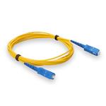 Picture of 2m SC (Male) to SC (Male) OS2 Straight Yellow Simplex Fiber OFNR (Riser-Rated) Patch Cable
