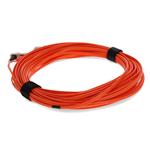 Picture of 40m SC (Male) to SC (Male) Orange OM1 Duplex Fiber OFNR (Riser-Rated) Patch Cable