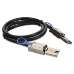 Picture of 50cm SFF-8088 External Mini-SAS Male to Male Black Storage Cable