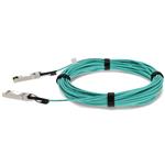 Picture of Juniper Networks® JNP-10G-AOC-25M to IBM® 90Y9436-AOC25M Compatible 10GBase-AOC SFP+ Active Optical Cable (850nm, MMF, 25m)