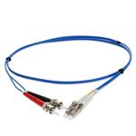 Picture of 3m LC (Male) to ST (Male) Straight Blue Duplex Fiber OFNR (Riser-Rated) Patch Cable