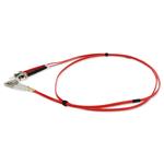 Picture of 3m LC (Male) to ST (Male) OM1 Straight Red Duplex Fiber OFNR (Riser-Rated) Patch Cable