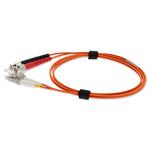 Picture of 3m LC (Male) to ST (Male) Yellow OM1 Duplex Plenum-Rated Fiber Patch Cable