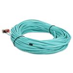 Picture of 46m SC (Male) to ST (Male) OM4 Straight Aqua Duplex Fiber OFNR (Riser-Rated) Patch Cable