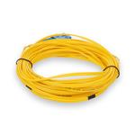 Picture of 5m SC (Male) to ST (Male) OS2 Straight Yellow Duplex Fiber OFNR (Riser-Rated) Patch Cable