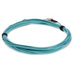 Picture of 7m SC (Male) to ST (Male) OM4 Straight Aqua Duplex Fiber OFNR (Riser-Rated) Patch Cable