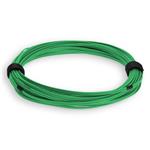 Picture of 3m ST (Male) to ST (Male) OM4 Straight Green Duplex Fiber OFNR (Riser-Rated) Patch Cable
