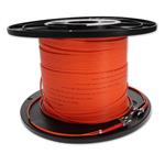 Picture of 55m ST (Male) to ST (Male) Orange OM1 Duplex Fiber OFNR (Riser-Rated) Patch Cable