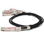 Picture of MSA and TAA 200GBase-CU QSFP-DD to 4xQSFP28 Direct Attach Cable (Passive Twinax, 1m)