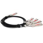 Picture of MSA and TAA 200GBase-CU QSFP-DD to 4xQSFP28 Direct Attach Cable (Passive Twinax, 2.5m)