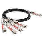 Picture of MSA and TAA 200GBase-CU QSFP-DD to 4xQSFP28 Direct Attach Cable (Passive Twinax, 2m)