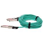 Picture of MSA and TAA 400GBase-AOC QSFP-DD to 4xQSFP56 Active Optical Cable (850nm, MMF, 40m)
