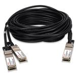 Picture of MSA and TAA 200GBase-CU QSFP56 to 2xQSFP56 Direct Attach Cable (Active Twinax, 4m, Infiniband HDR)