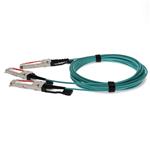 Picture of MSA and TAA 200GBase-AOC QSFP56 to 2xQSFP56 Active Optical Cable (850nm, MMF, 15m)