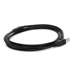Picture of 5PK 6ft HP® Q6264A Compatible USB 2.0 (A) Male to USB 2.0 (B) Male Black Cables