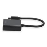Picture of 5PK Microsoft® Q7X-00018 Compatible Mini-DisplayPort 1.1 Male to HDMI 1.3 Female Black Adapters Max Resolution Up to 2560x1600 (WQXGA)