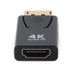 Picture of 5PK HP® QK108AV Compatible DisplayPort 1.2 Male to HDMI 1.3 Female Black Adapters Requires DP++ Max Resolution Up to 2560x1600 (WQXGA)