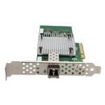 Picture of QLogic® QLE3240-SR-CK Compatible 10Gbs Single Open SFP+ Port 300m MMF PCIe 2.0 x8 Network Interface Card w/10GBase-SR SFP+ Transceiver