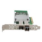 Picture of QLogic® QLE3242-LR-CK Compatible 10Gbs Dual Open SFP+ Port 10km SMF PCIe 2.0 x8 Network Interface Card w/2 10GBase-LR SFP+ Transceivers