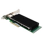Picture of QLogic® QLE3242-RJ-CK Compatible 10Gbs Dual RJ-45 Port 100m Copper PCIe 2.0 x8 Network Interface Card