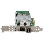 Picture of QLogic® QLE8362-SR-CK Compatible 10Gbs Dual Open SFP+ Port 300m MMF PCIe 2.0 x8 Network Interface Card w/2 10GBase-SR SFP+ Transceivers