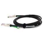 Picture of MSA and TAA 100GBase-CU QSFP28 to QSFP28 Direct Attach Cable (Passive Twinax, 1.5m, 30AWG, -40 to 85C)