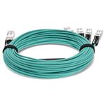 Picture of Cisco® Compatible TAA 40GBase-AOC QSFP+ to 4xSFP+ Active Optical Cable (850nm, MMF, 45m)