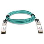 Picture of Cisco® Compatible TAA Compliant 40GBase-AOC QSFP+ to QSFP+ Active Optical Cable (850nm, MMF, 4m)