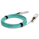 Picture of MSA and TAA Compliant 112GBase-AOC QSFP28 to QSFP28 Active Optical Cable (850nm, MMF, 5m)